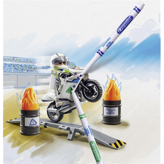 Konstruktors PLAYMOBIL Krāsa: Motocikls 71377