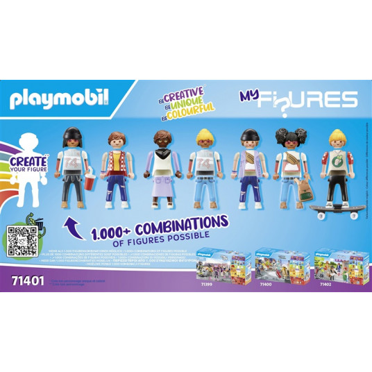 Konstruktors Playmobil Manas figūriņas: modes skate 71401