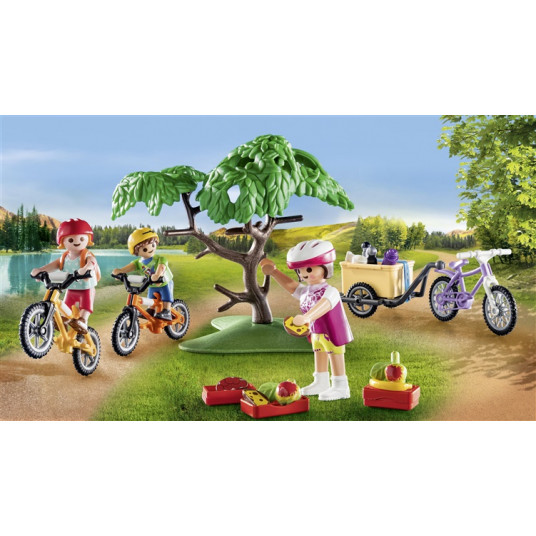 Konstruktors Playmobil Mountain Bike Tour 71426, plastmasa