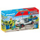 Konstruktors Playmobil ielu tīrīšanas līdzeklis ar elektrisko ar transportlīdzekli 71433