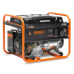 Daewoo GDA 6500 dzinējs-ģenerators 5000 W 30 L benzīns oranžs, melns