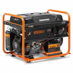 Daewoo GDA 7500E dzinējs-ģenerators 6500 W 30 L benzīns oranžs, melns