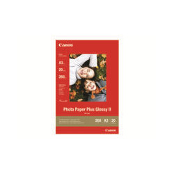 Canon PP-201 Glossy II Photo Paper Plus - tīrīšanas papīrs, A3, 20 loksnes