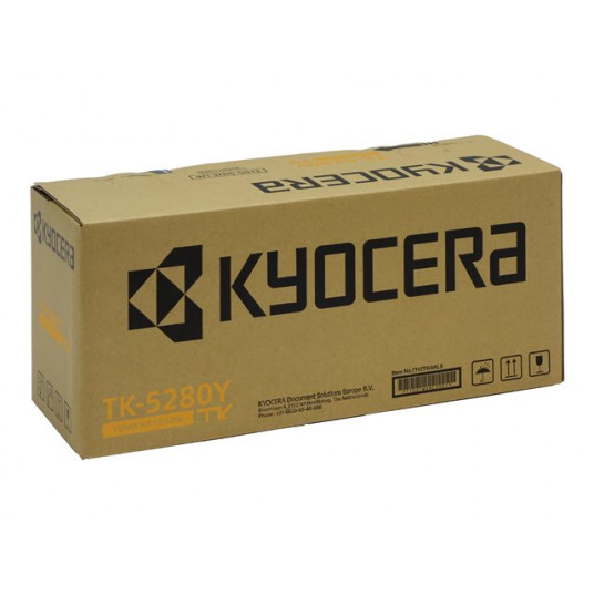 "Kyocera Toner TK-5280Y Gelb bis zu 11.000 Seiten gem. ISO/IEC 19798"