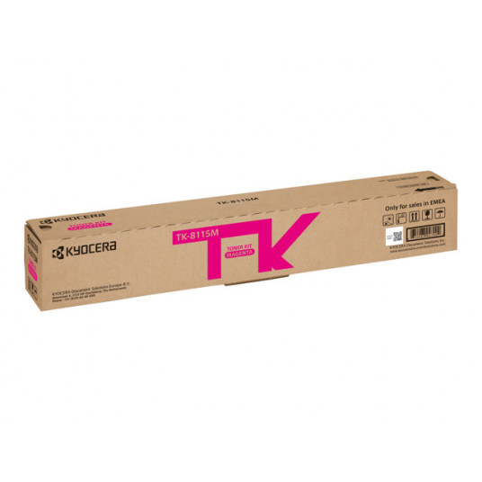 "Kyocera Toner TK-8115M Magenta bis zu 6.000 Seiten gem. ISO/IEC 19798"