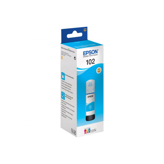 Epson 102 EcoTank - mustepullo, syaani