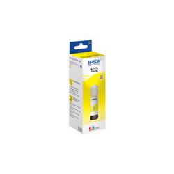 Epson 102 EcoTank - mustepullo, dzeltena