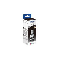 Epson 113 EcoTank -mustepullo, musta