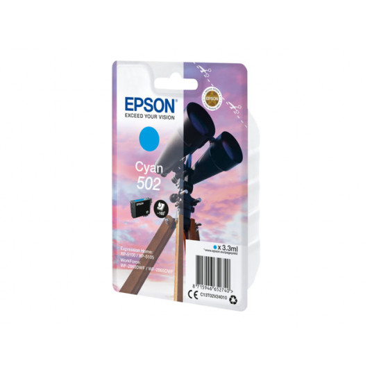 EPSON BINOCULARS SINGLEPACK CYAN 502 TINTE