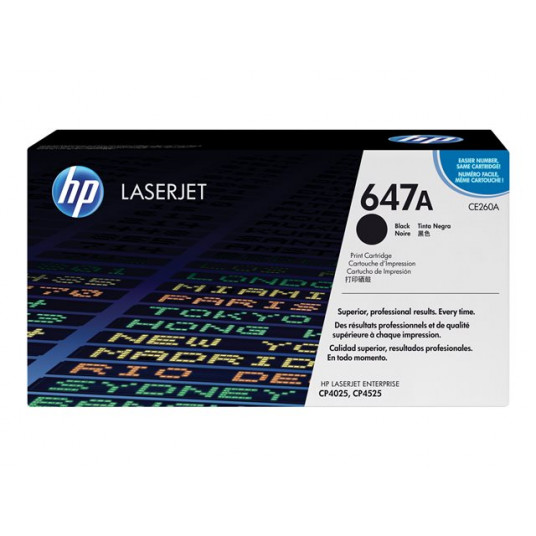 HP toneris CE260A melns HV