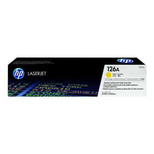 HP toneris 126A dzeltens HV