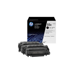 HP Laserjet CE255X Black Dual Pack