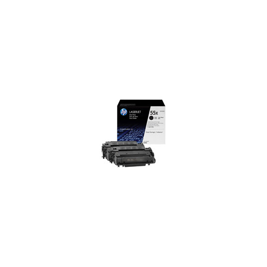 HP Laserjet CE255X Black Dual Pack