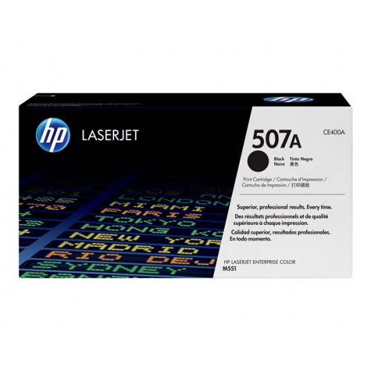 HP toneris 507A melns HV