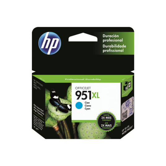HP 951XL tintes ciāna blisteris