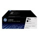 HP 2x toneris CE278A melns HV