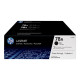 HP 2x toneris CE278A melns HV