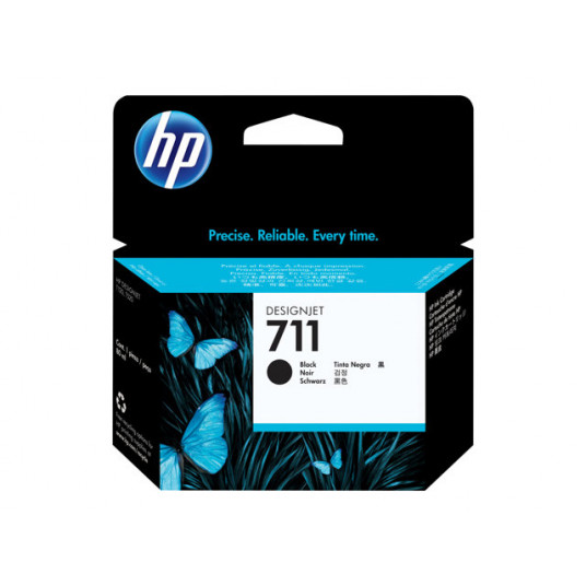 HP 711 tintes melna 80 ml DJ T120 520