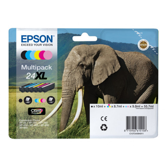 EPSON Ink Cartridge Multipack 6 collu 24XL