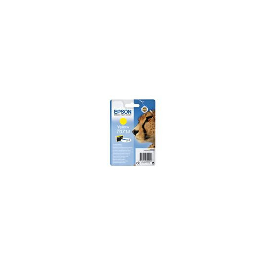 Tintes kasetne EPSON T0714 Yellow 6 ml