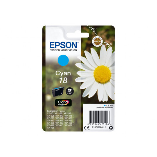 EPSON 18 tintes kasetne ciāna