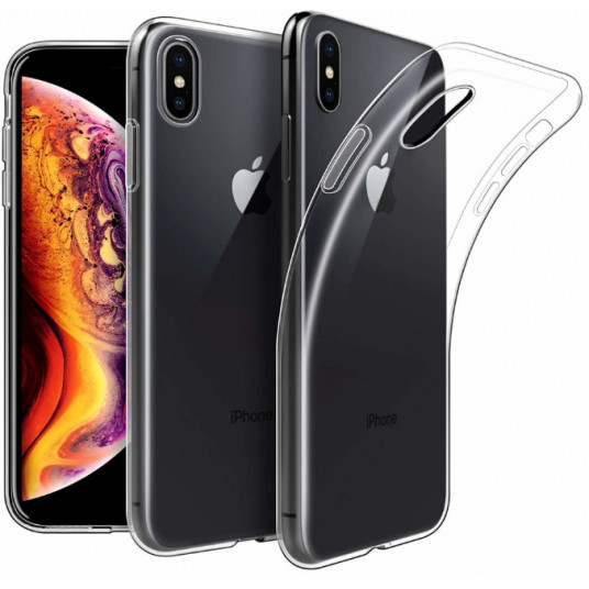 Swissten Clear Jelly Back Case 0.5 mm Silicone Case for Apple iPhone XS Max Transparent