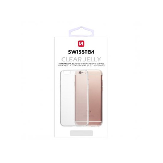Swissten Clear Jelly Back Case 0.5 mm Silicone Case for Apple iPhone XS Max Transparent