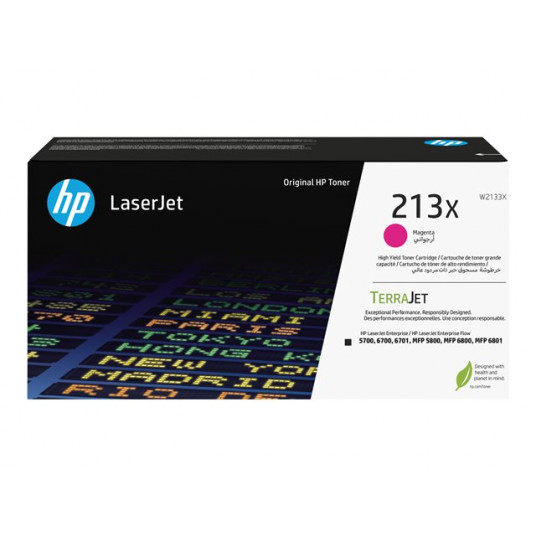 HP 213X Mgn oriģinālais LaserJet toneris