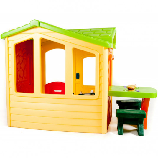 Bērnu piknika māja ar terasi Little Tikes