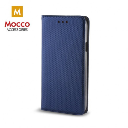 Mocco Smart Magnet Book Case For Apple iPhone XS Max Blue