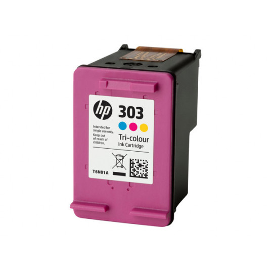 "HP Tinte 303 T6N01AE Color (ciāna/fuksīna/dzeltena)"