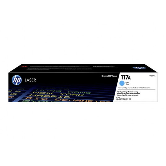 "HP Toner 117A W2071A Cyan"