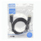 DisplayPort-HDMI 1,8 m. Kabelis, melns