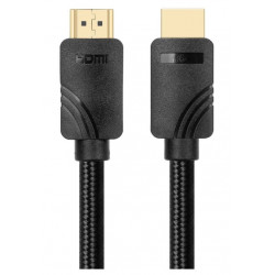 HDMI Premium Cable v 2.1 2m melns, radīts spēlētājiem