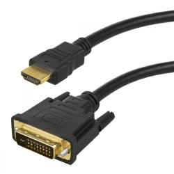 HDMI–DVI kabelis 2m v1.4 Maclean MCTV-717CT