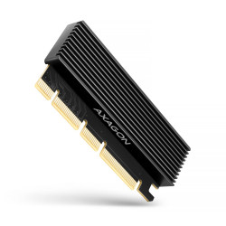 AXAGON PCEM2-XS PCI-E 3.0 16x — M.2 SSD NVMe, 80 mm SSD — zems profils