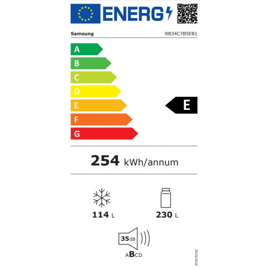 Ledusskapis Samsung RB34C7B5EB1/EF + papildus atlaide