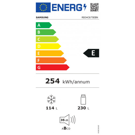 Ledusskapis Samsung RB34C675EBN/EF