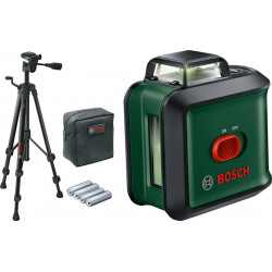 Līmenis Bosch Green UniversalLevel 360 SET, zaļš