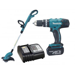 Makita DLX2114S zāles pļāvēja un spininga komplekts