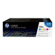 "HP Toner 125A CF373AM Multipack (ciāna/fuksīna/dzeltena)"