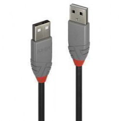 KABELIS USB2 AA 3M/ANTHRA 36694 LINDY