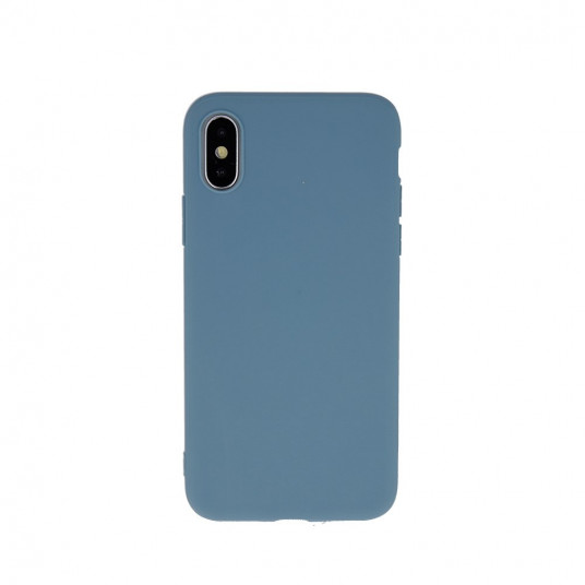 Mocco Ultra Slim Soft Matte 0.3 mm Silicone Case for Huawei P40 Light Blue