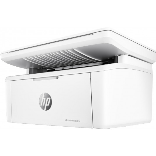 HP LaserJet MFP M140w printeris, melnbalts, printeris mazam birojam, drukāšana, kopēšana, skenēšana, skenēšana uz e-pastu; Skenēt uz PDF; Kompakts izmērs