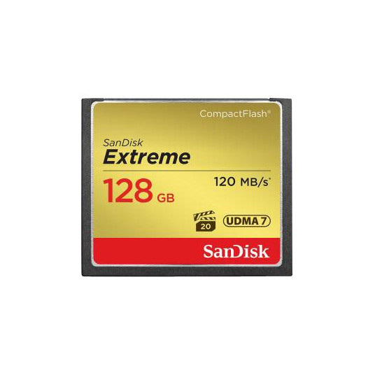 SANDISK Extreme CF 120MB/s 128GB