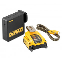 Akumulatora lādētājs USB Dewalt DCB094K, 18 V