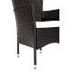 Āra krēsls, melns/smiltis, 0,58 cm x 0,61 cm x 0,86 cm