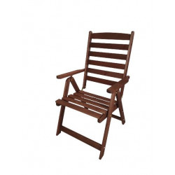 Āra krēsls SORRENTO KG10610, brūns, 72×63×105 cm
