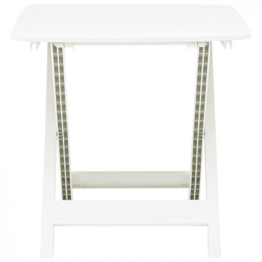 Āra galds Progarden, balts, 79 x 72 x 70 cm