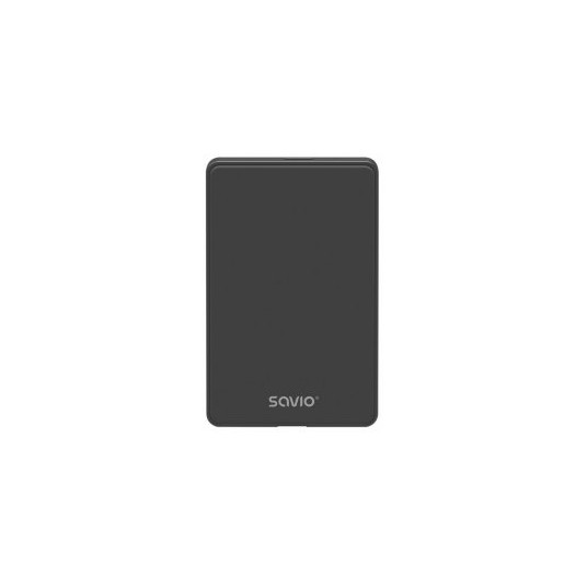 Savio AK-65 ārējais HDD/SSD 2,5 collu korpusa kaste cietajam diskam